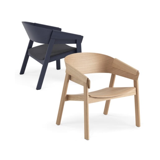 Muuto Cover Lounge chair sedia in legno - vendita online