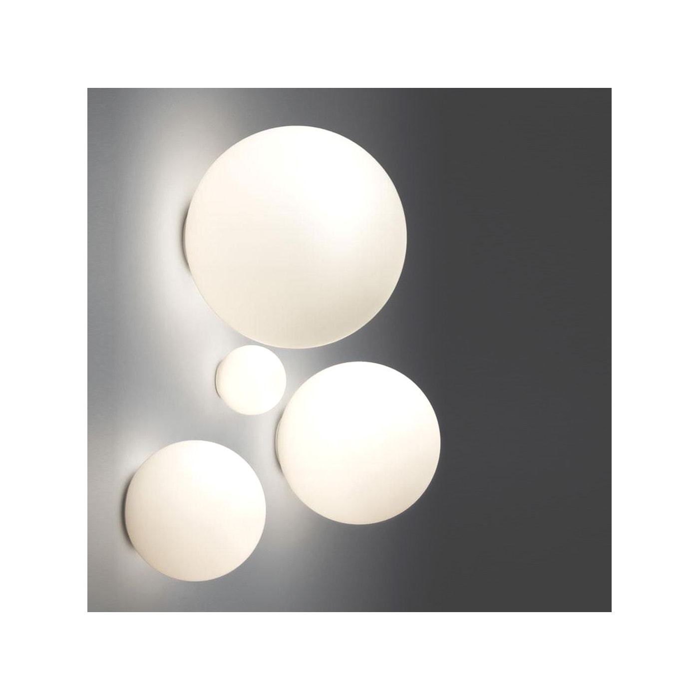 ARTEMIDE Dioscuri lampada soffitto parete