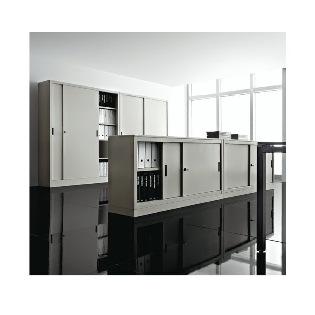 Della Chiara  Contenitori in metallo con ante scorrevoli