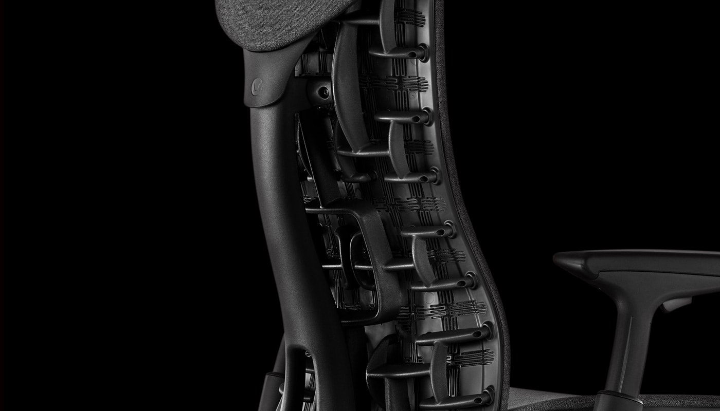Herman Miller Embody seduta ergonomica dettagli