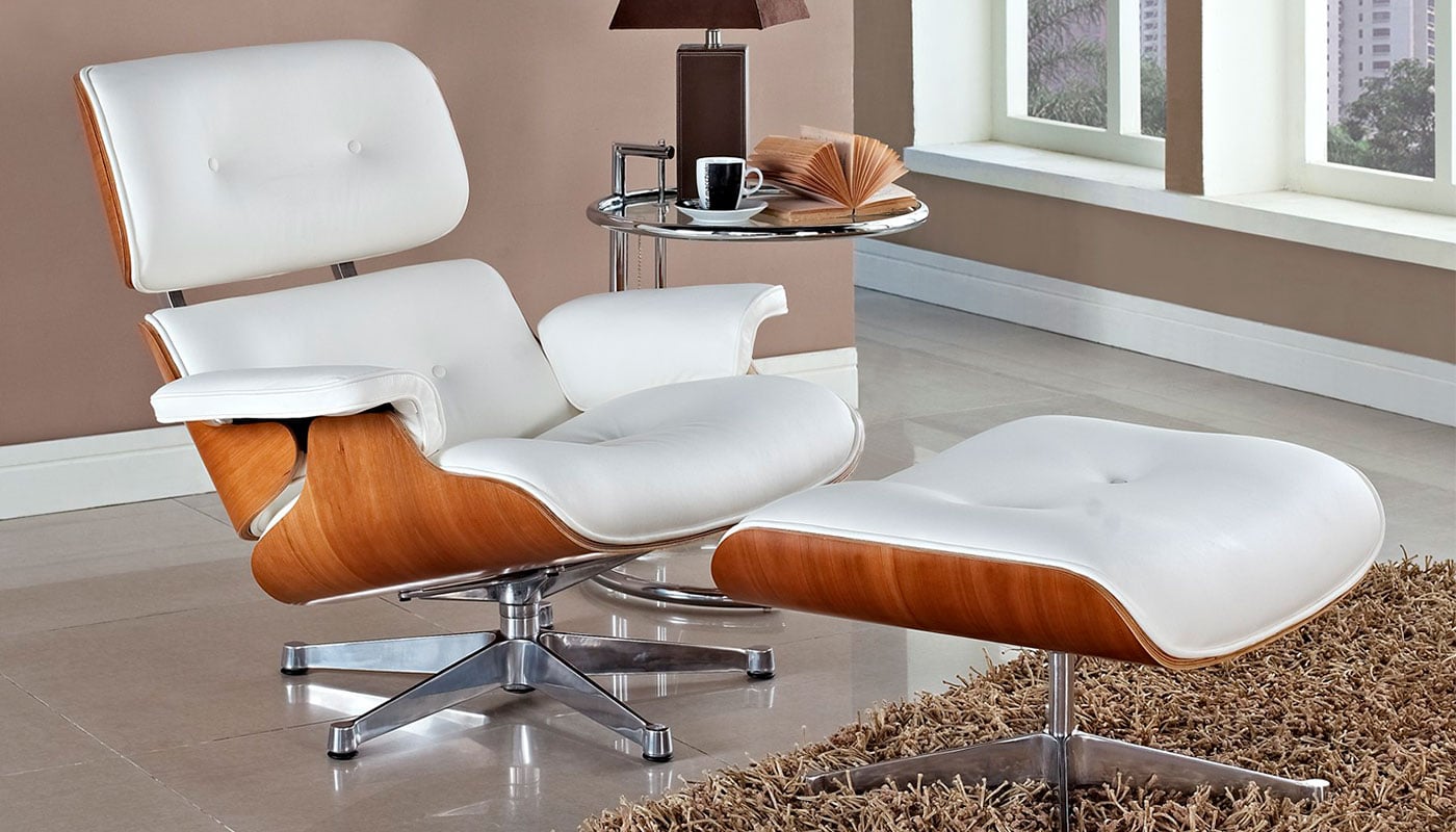 Vitra Lounge Chair & Ottoman poltrona Della Chiara store