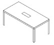 Unifor-Naos-System-Meeting-tavolo-riunione-design-dimensioni