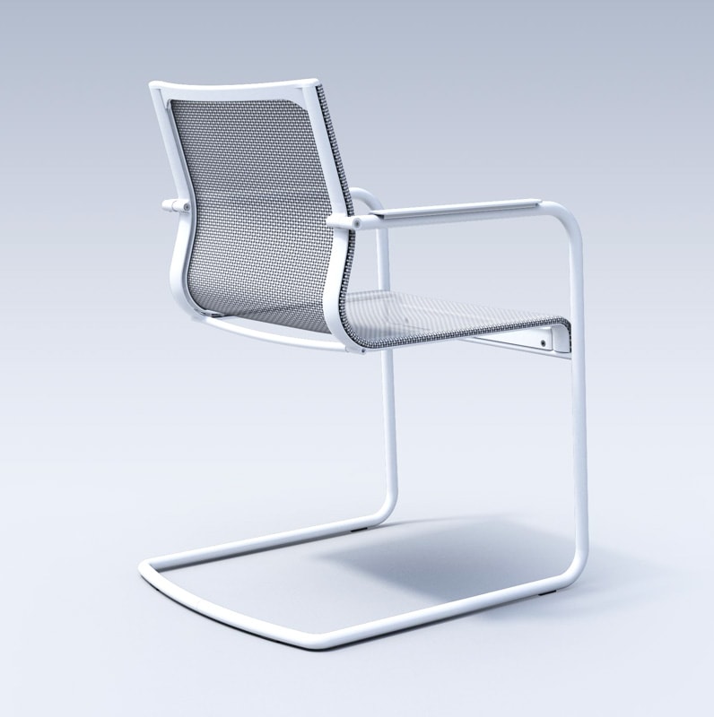 ICF Stick Chair ATK base cantilever gallery 1