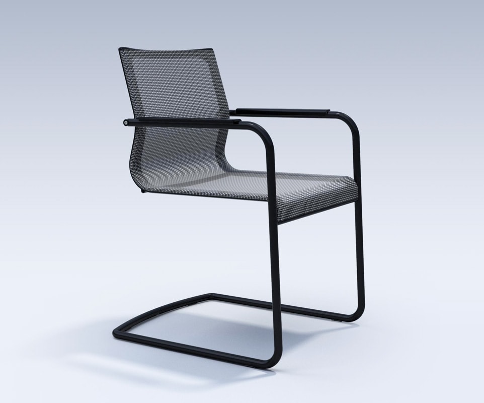 ICF Stick Chair ATK base cantilever gallery 3