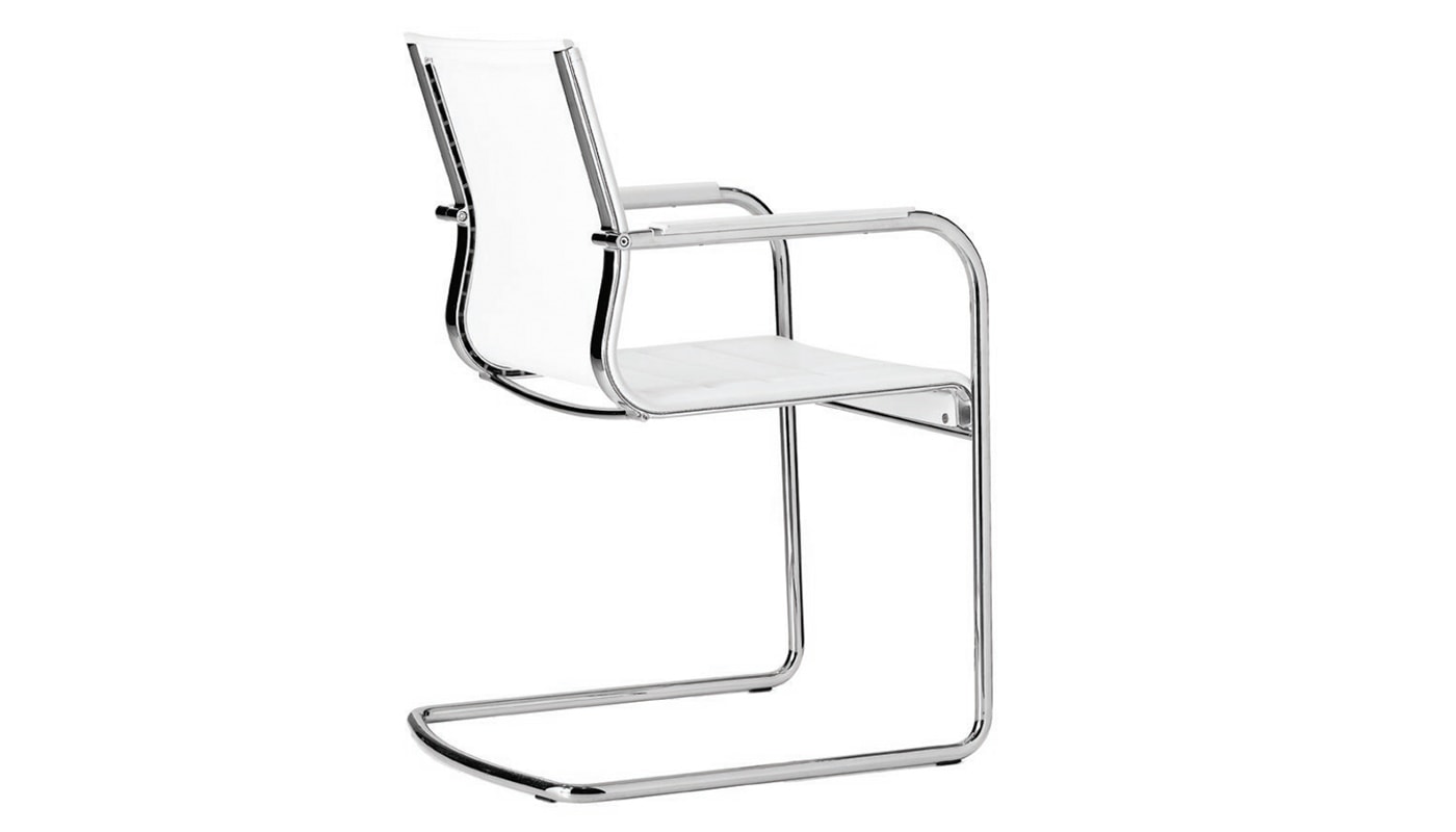 Stick Chair ATK seduta ospiti – base cantilever