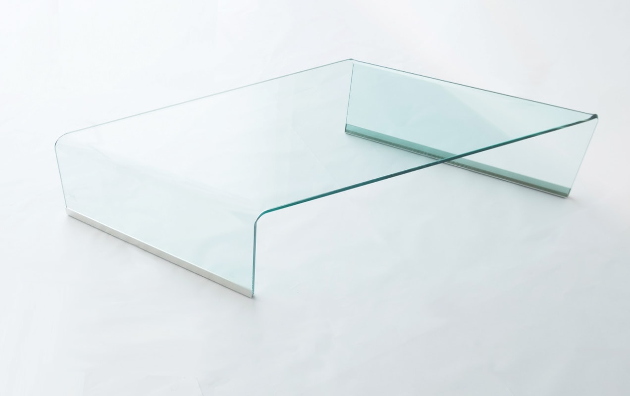Fiam Slash tavolino in vetro - gallery 2