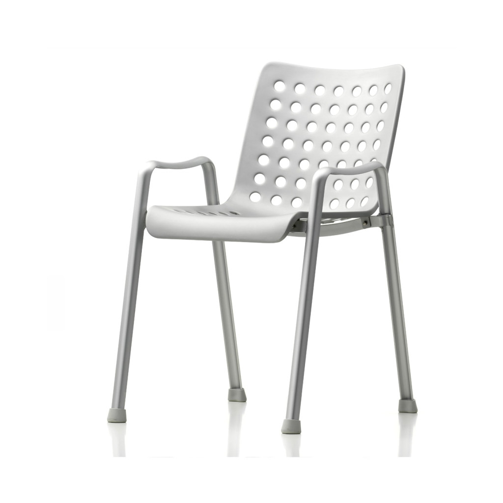 VITRA Landi sedia alluminio