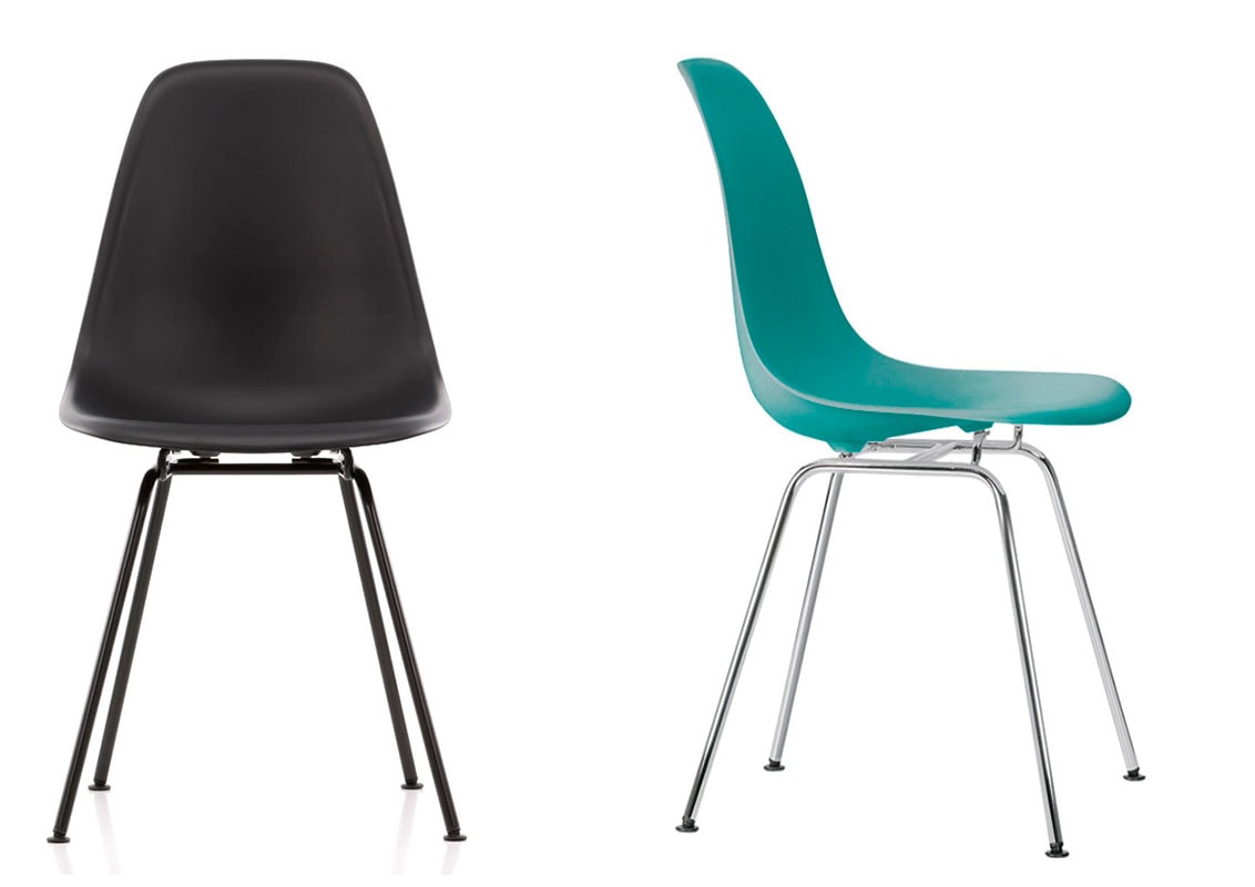 Eames Plastic Side Chair DSX Vitra