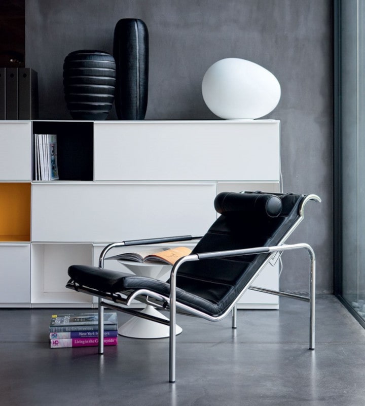 Zanotta Genni chaise Lounge, design Mucchi - gallery
