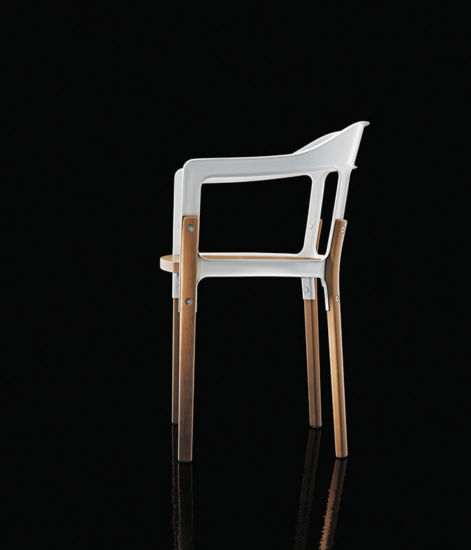 Steelwood Chair sedia Magis