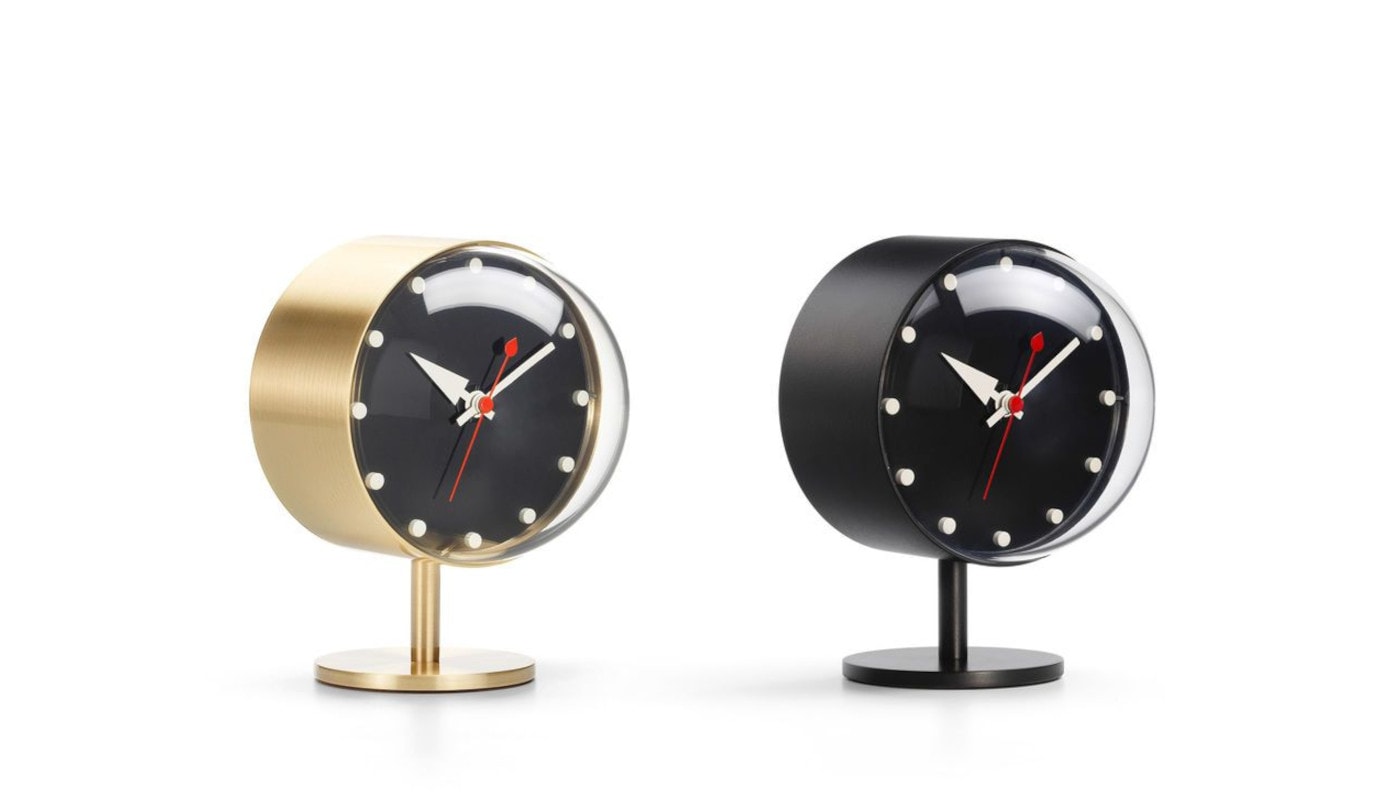 Vitra Desk Night Clock nero - vendita online