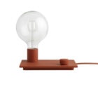 muuto Control table lamp: lampada da tavolo red - pronta consegna