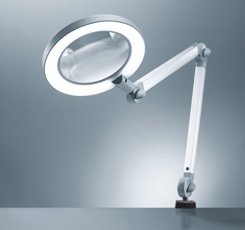 Waldmann MLD lampada LED con lente per laboratorio - gallery