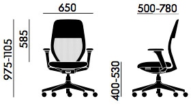 Vitra-ACX-sedia-ufficio-girevole-dimensioni