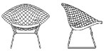 Knoll-Bertoia-Diamond-chair-poltroncina-ospiti-dimensioni