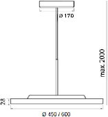 Waldmann-Vivaa-Pendant-lampada-sospensione-design-dimensioni