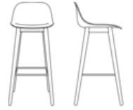 Muuto-Fiber-stool-sgabello-ufficio-di-design-gambe-legno-con-schienale-dimensioni