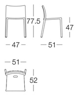 Magis-Air-Chair-sedia-dimensioni