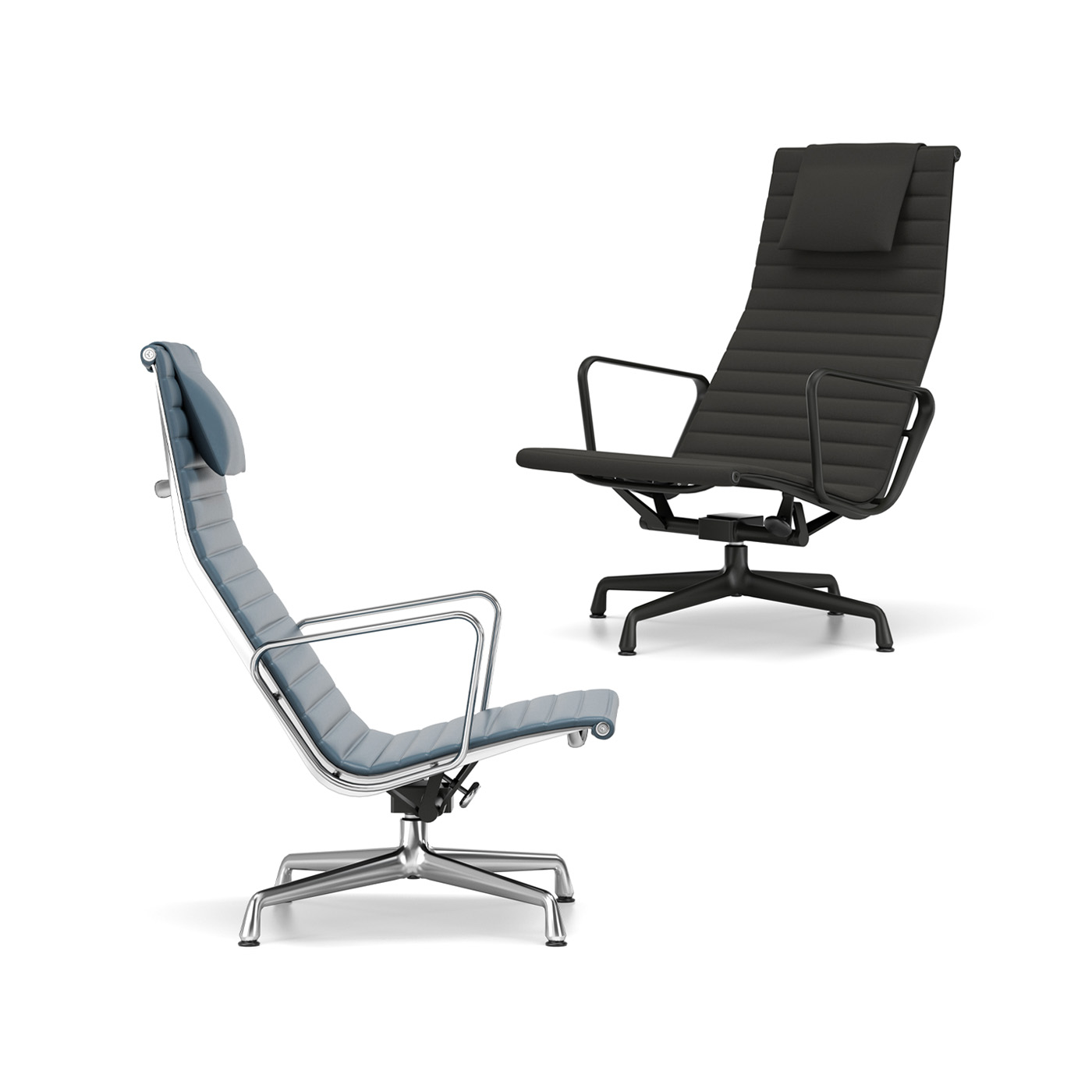 Vitra-Aluminium-Chair-124-Lounge-design-Eames-vendita-online