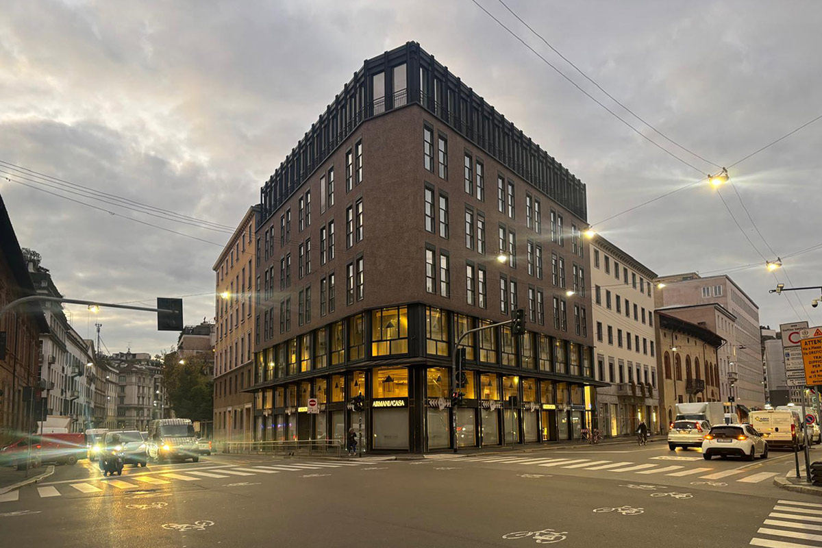 Maglificio Gransasso sede uffici Milano realizzazione Della Chiara