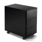 Della-Chiara-Slim-cassettiera-stretta-metallo-nero-pronta-consegna-PC-D10MNRSLM