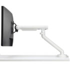 Herman Miller Flo porta monitor bianco morsetto PC MMFLO013010W-MMDYN013AS09W