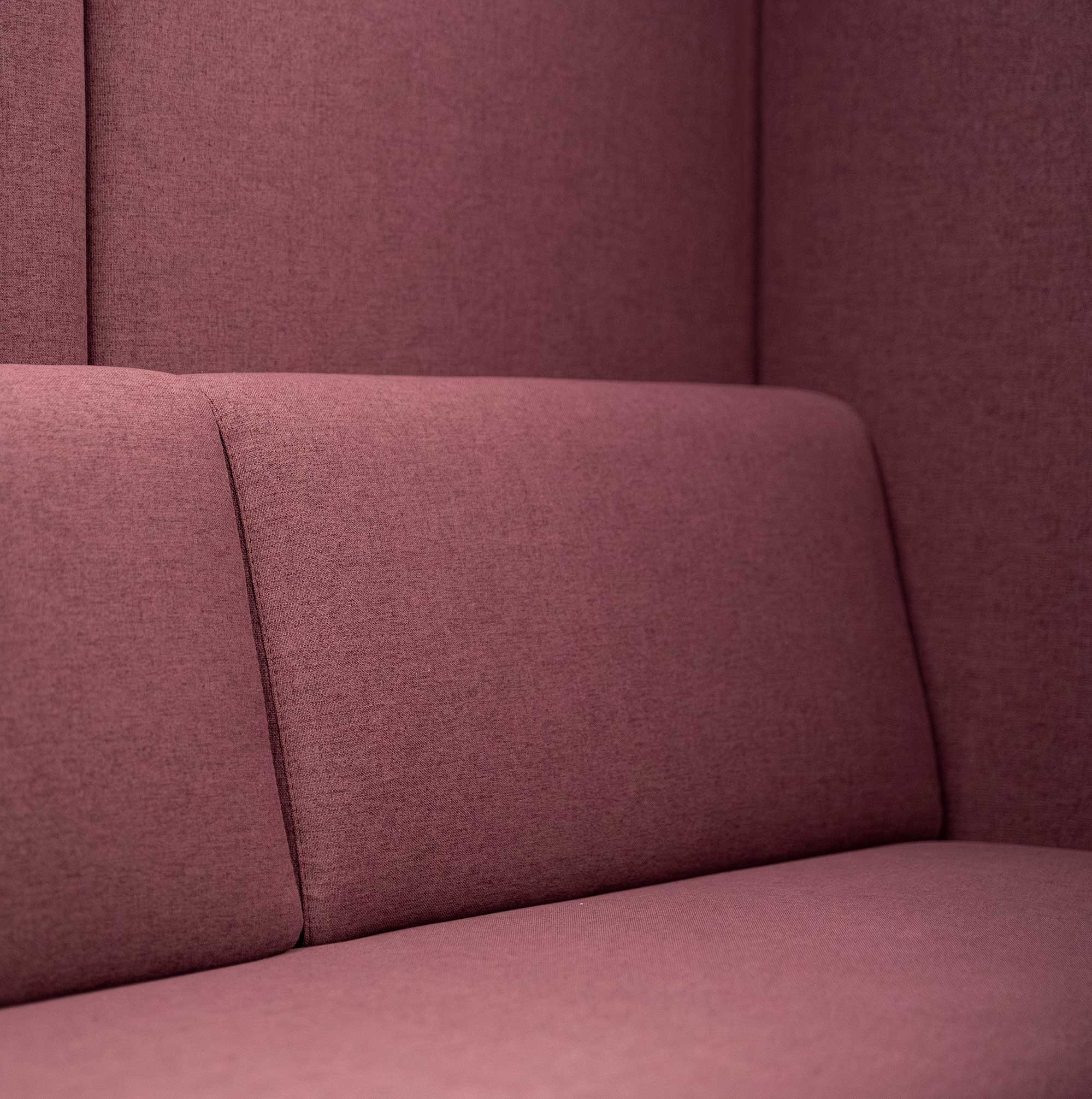 Prive Sofa Della Chiara divano fonoassorbente dettaglio cuscino