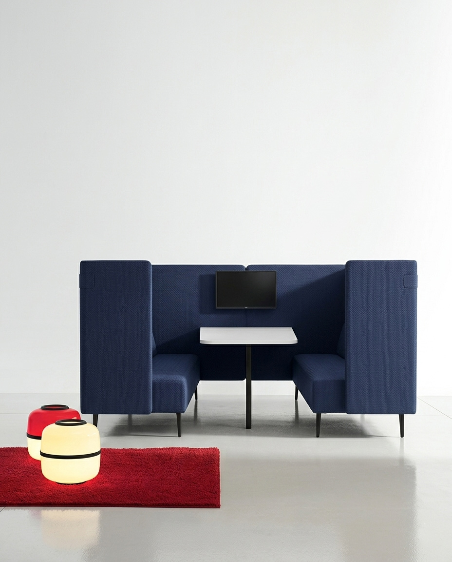 Prive Sofa Della Chiara Phone Booth blu