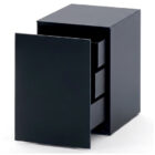 Unifor-LessLess-cassettiera-nera-pronta-consegna-PC-CLL3753C3SKS