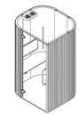 Herman Miller Bay Work Pod phone booth per uffici open space dimensioni shop online Herman Miller Bay Work Pod phone booth per uffici open space -dimensioni